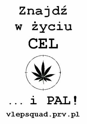 Znajd w yciu cel, pal i secam