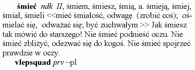 miem nie pochodzi od mia